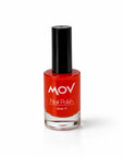 Mov Nail Polish No. 10 Light Red High-Shine Nail Lacquer