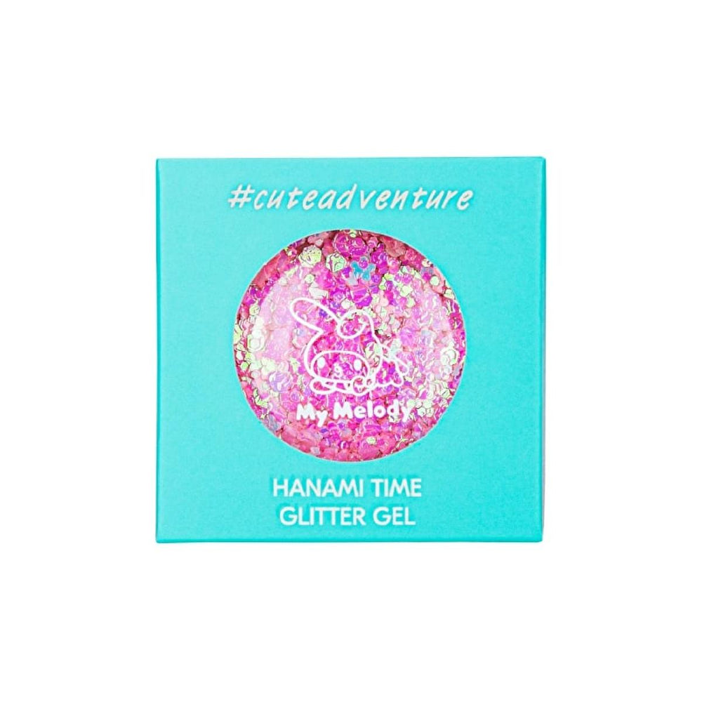 Soda Hello Kitty Glitter Gel for Cosmetics - Long-Lasting Cherry Blossom Makeup for Social Media Beauty Trends - Skin Care