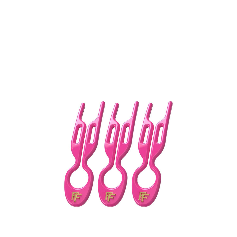 Fiona Franchimon Nº 1 Hairpin in Strawberry Pink 3 Pack
