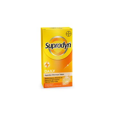Supradyn Daily Effervescent Tablets - Immune Support | 30 Count - Vitamin & Supplement