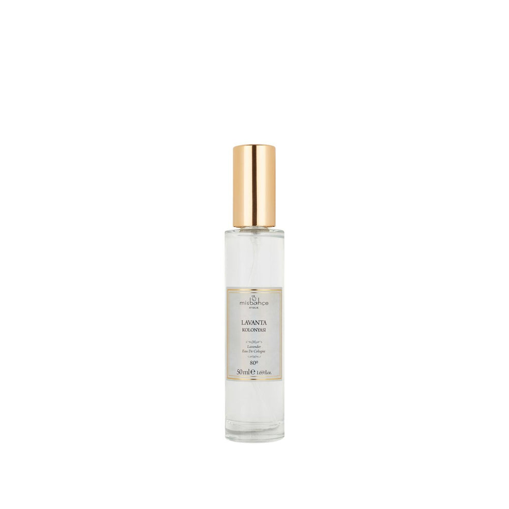 Misbahçe Lavender Cologne - 50ml Portable Refreshing Personal Care for Calming & Relaxation Misbahçe Lavender Cologne 50ml - Calming Personal Care Lavender Cologne, Personal care products, Lavender fragrance, Cologne 50 ml, Lavanta Kolonyası, Portable personal care, Calming scents, Relaxation aids, Travel personal care, Refreshing fragrances, Stress relief products