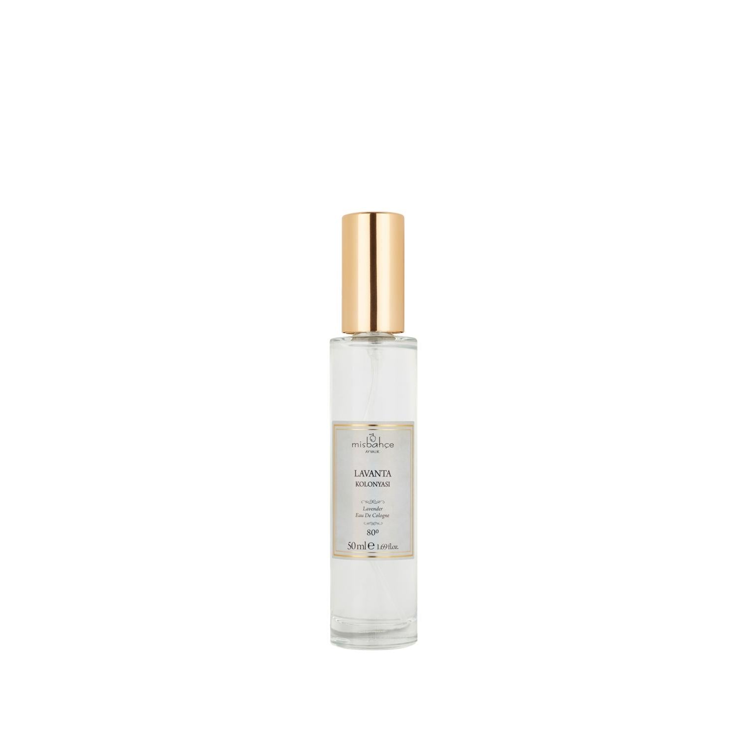 Misbahçe Lavender Cologne - 50ml Portable Refreshing Personal Care for Calming & Relaxation Misbahçe Lavender Cologne 50ml - Calming Personal Care Lavender Cologne, Personal care products, Lavender fragrance, Cologne 50 ml, Lavanta Kolonyası, Portable personal care, Calming scents, Relaxation aids, Travel personal care, Refreshing fragrances, Stress relief products