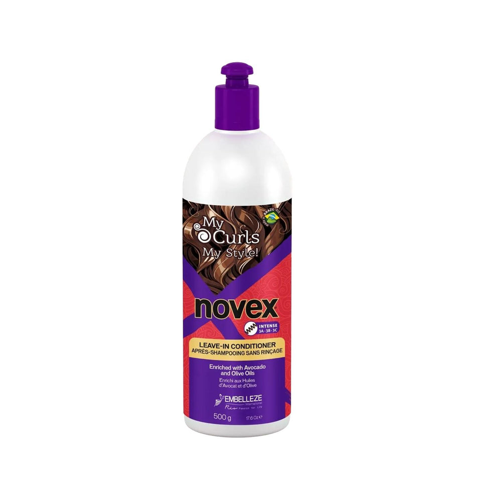 Novex My Curls Intense Leave-in Hair Care for Curly Hair - Enhances Curl Definition & Moisture - 500g - Face Cream