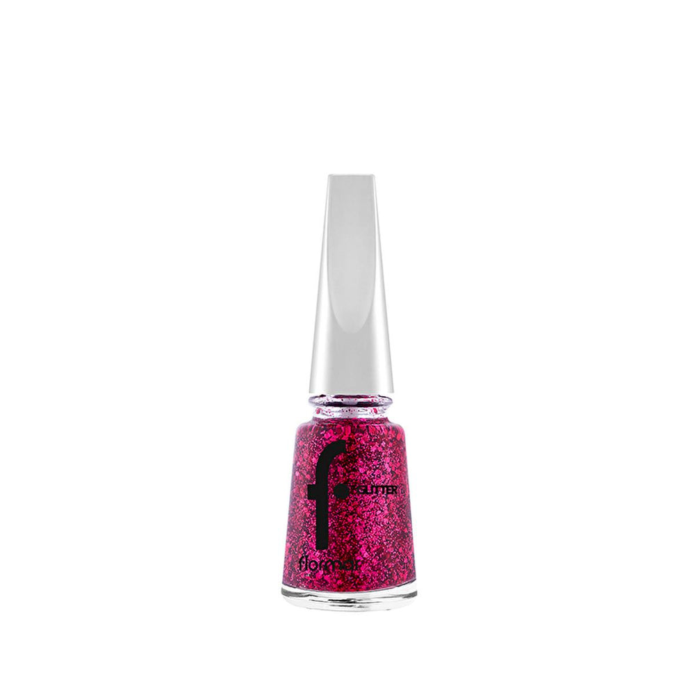 Flormar Glitter Yarı Saydam Simli Oje - Semi-transparent Glitter Nail Polish for Trendy Nail Art - view 4