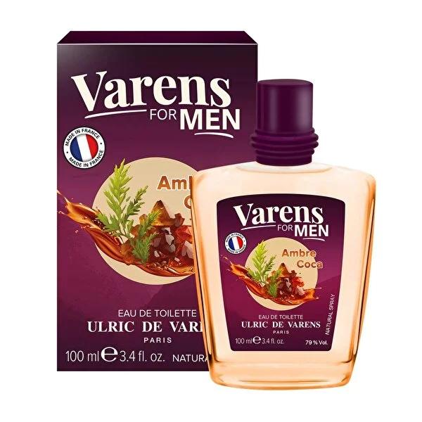 Ulric De Varens Ambre Coca Eau de Toilette: Exotic Amber & Vanilla Fragrance for Men - Long Lasting, 100ml Ulric De Varens Ambre Coca: Exotic Men's Fragrance Men's fragrance, Eau de Toilette, Amber fragrance, Vanilla perfume for men, Ulric De Varens Ambre Coca, Exotic men’s EDT, Long lasting cologne, Warm spicy fragrance, men's perfume, EDT, Cologne, Ambery scent, Exotic fragrance, Vanilla scent, Cinnamon, Lime, Rum, warm fragrance, spicy fragrance, everyday scent, special occasion fragrance, date night fra