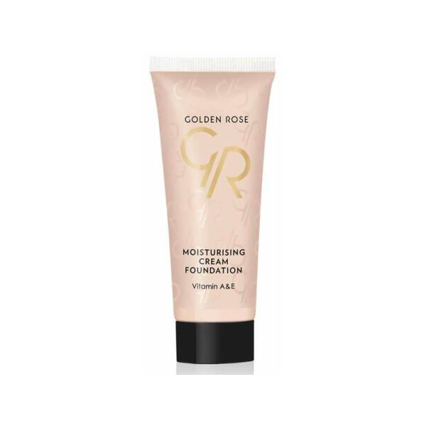 Golden Rose Moisturising Cream Foundation - Natural, Long-Lasting Makeup for Dry Skin - Foundation