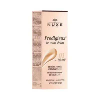 Nuxe Prodigieux Tinted Moisturizing BB Cream - 01 Light - Natural Radiance, Lightweight Coverage, Fair Skin Perfector Nuxe BB Cream -  Tinted Moisturizer For Radiant, Fair Skin Tinted moisturizer, BB cream, Light coverage BB cream, Nuxe BB cream, Tinted face cream, Light shade BB cream, Moisturizing BB cream, Nuxe Prodigieux, BB cream for fair skin, tinted cream, moisturizing cream, face cream, light coverage, natural look, Nuxe, Prodigieux, fair skin, light skin, even skin tone, radiant complexion, travel 