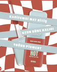 Maruderm Make Up Chic Hot Liquid Matte Lipstick Bricks 5ml