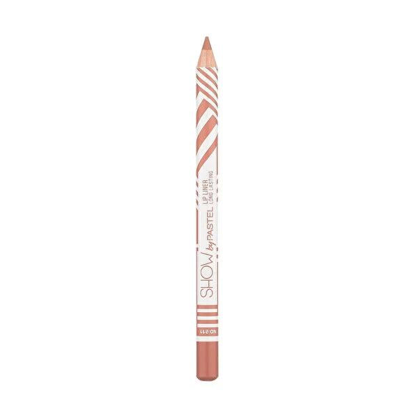 Show By Pastel Lip Pencil No.211 - Cruelty-Free, Vegan, Halal Lip Makeup Show By Pastel Lip Pencil - Cruelty-Free & Vegan Lip Makeup lip pencil, cruelty-free cosmetics, vegan makeup, halal beauty products, dermatologically tested cosmetics, gluten-free makeup, precise application, saturated colors, ethical cosmetics, safe for sensitive skin