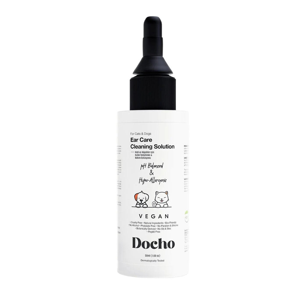 Docho Pet Ear Cleaning and Care Solution for Cats & Dogs 50 ml