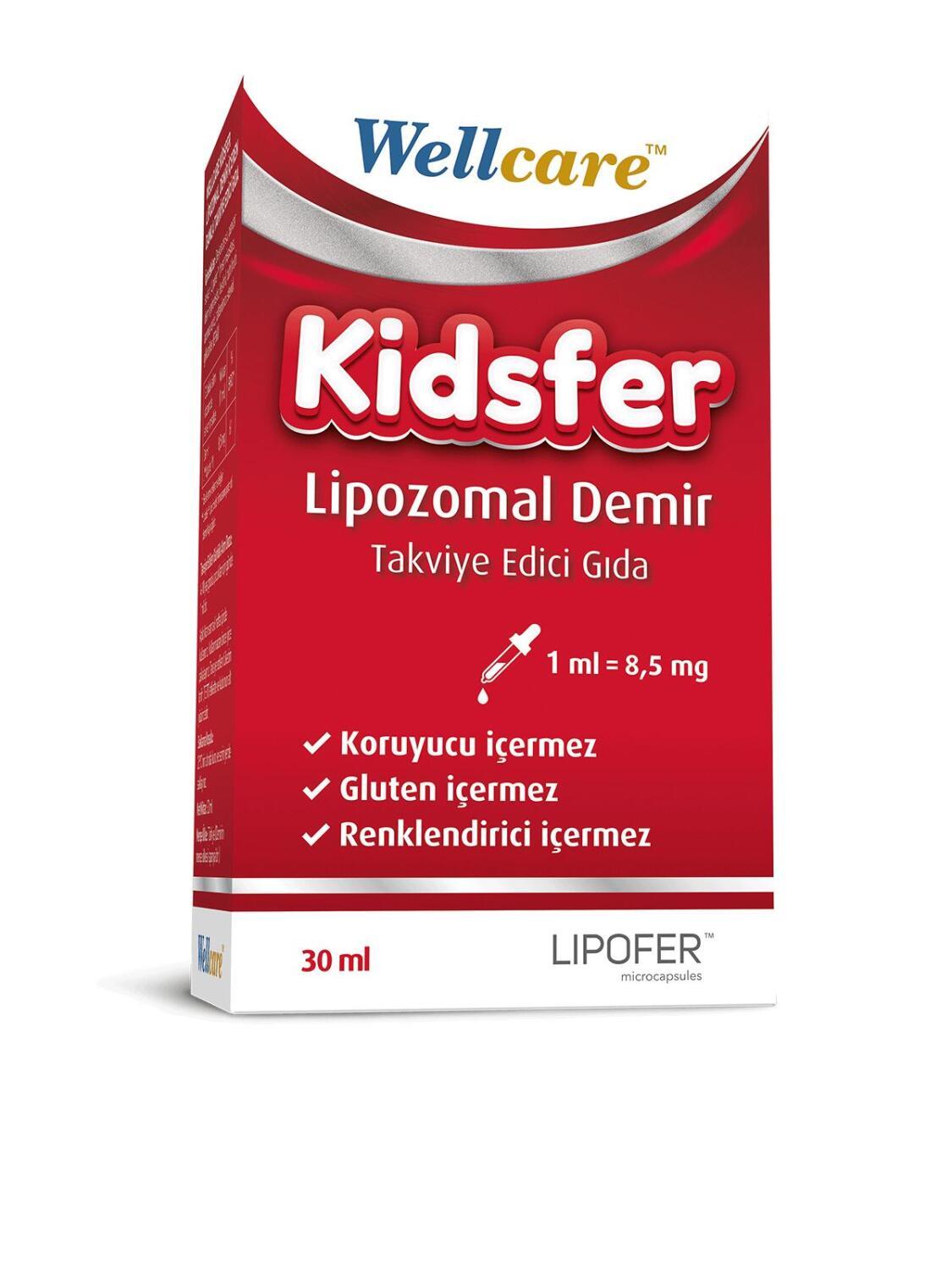 Wellcare Iron Supplement Drops for Kids - Liposomal Iron for Children Aged 4-10 Years Wellcare Kids Iron Supplement Drops - Liposomal Iron for Children iron supplement for kids, children's iron drops, liposomal iron for children, Wellcare Kidsfer Demir Damla, iron deficiency supplement for kids, nutritional supplements for children, health supplements for kids, pediatric iron supplements, dietary supplements for children