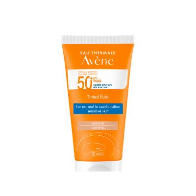 Avene Fluide Tinted SPF50+ Sunscreen 50 ml, Hydrating and color correcting sun protection cream Avene Fluide Tinted SPF50+ Sunscreen - Hydrating & Color Correcting | 50 ml Avene Fluide Tinted SPF50+ Sunscreen | 50 ml avene, sunscreen, spf50, tinted-moisturizer, skin-care, sun-protection, sensitive-skin, hydrating, ai-generated, non-comedogenic