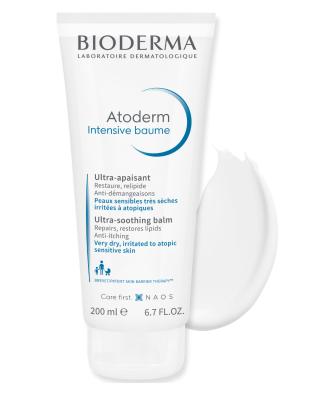 Bioderma Atoderm Intensive Moisturizing Body Balm for Dry & Sensitive Skin - Hypoallergenic & Paraben-Free - view 2