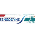 Sensodyne F Fluoride Toothpaste for Sensitive Teeth - 3.38 fl oz Sensodyne F Toothpaste for Sensitive Teeth | 3.38 fl oz fluoride toothpaste, sensitive teeth toothpaste, adult toothpaste, daily oral care, sensodyne, oral health, tooth decay prevention, gum care, sensitive teeth relief, desensitizing toothpaste, fluoride oral care