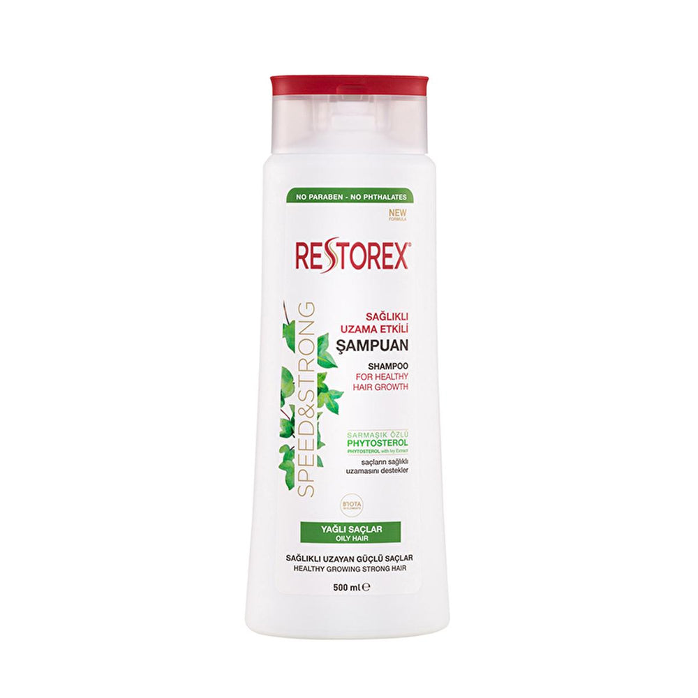 Restorex Oily Hair Shampoo for Healthy Hair Growth - 500ml, Niacinamid Enriched, Daily Hair Care - view 2