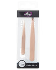 Eklips 2-Piece Tweezer Set for Precise Hair Removal - Eyebrow Grooming, Facial Hair Removal Tools - view 4