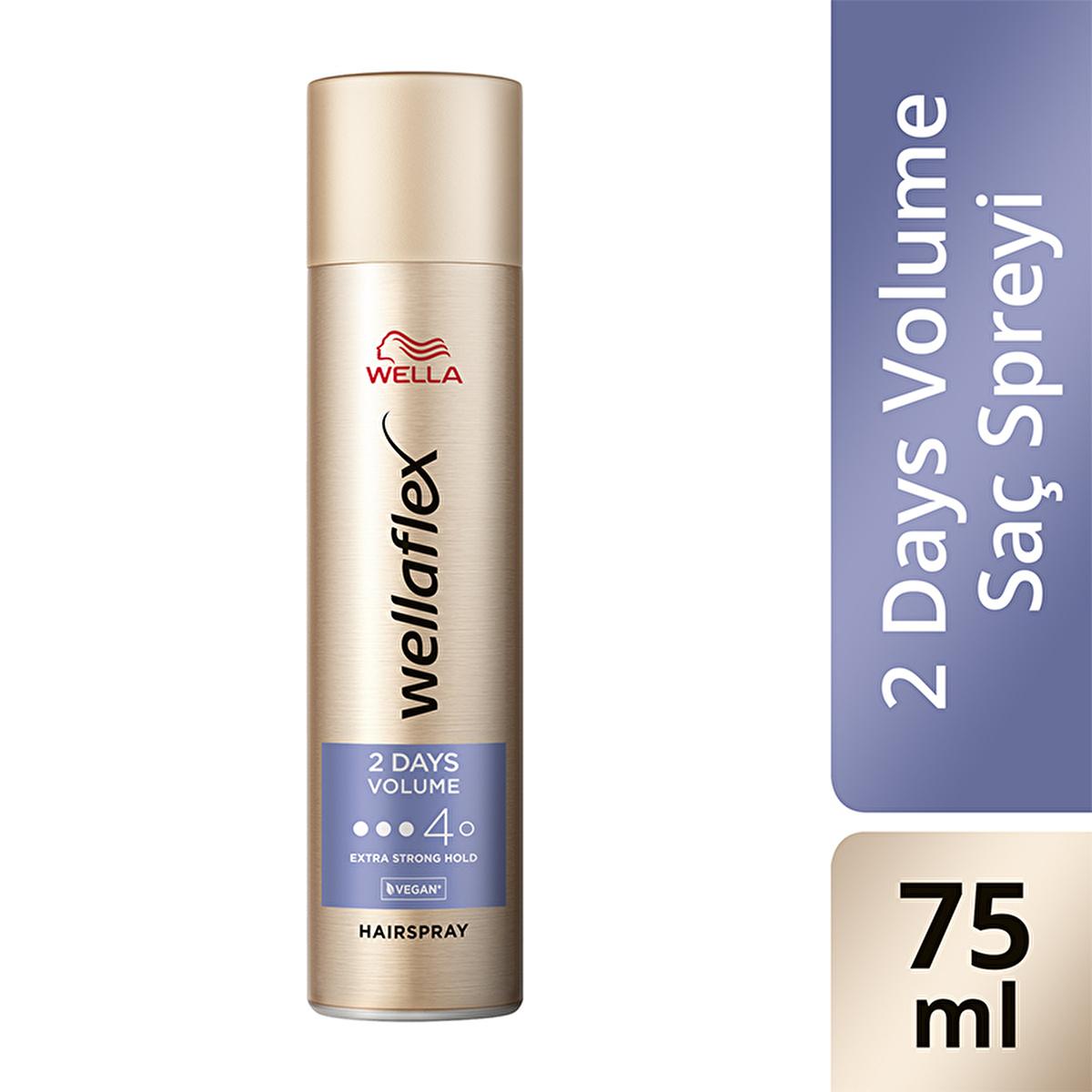 Wella Wellaflex Extra Strong Hold Hair Spray for Long-Lasting Volume - Vegan, UV Protection, 2.54 fl oz Wella Wellaflex Extra Strong Hold Hair Spray - Vegan & UV Protecting Hair Spray, Vegan Hair Care, Long-Lasting Volume, Extra Strong Hold, UV Protection Hair Spray, Cruelty-Free, Vegan, Hair Styling, Beauty, Hair Products, Wella, Wellaflex