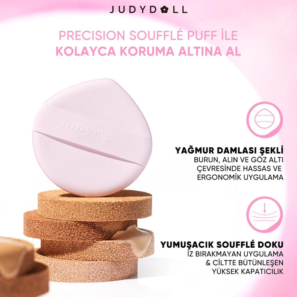 Judydoll Fresh Matte Cushion Foundation Warm Beige
