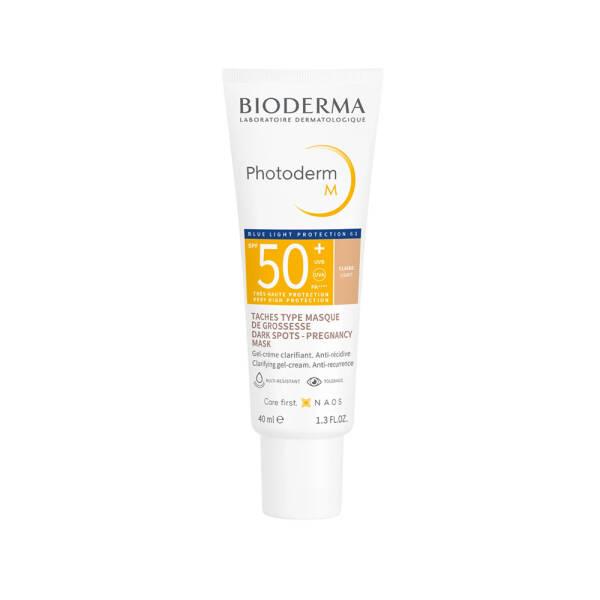 Bioderma Photoderm M Light Anti-Pigmentation Sunscreen SPF50+ 40ml - Non-Comedogenic, Photostable Bioderma Photoderm M Light Sunscreen SPF50+ - Protect Your Skin sunscreen, SPF50+, non-comedogenic, photostable, anti-pigmentation, skin protection, daily use, acne-prone skin, hyperpigmentation, sun damage, jel cream texture, matte finish, Bioderma, Photoderm M Light