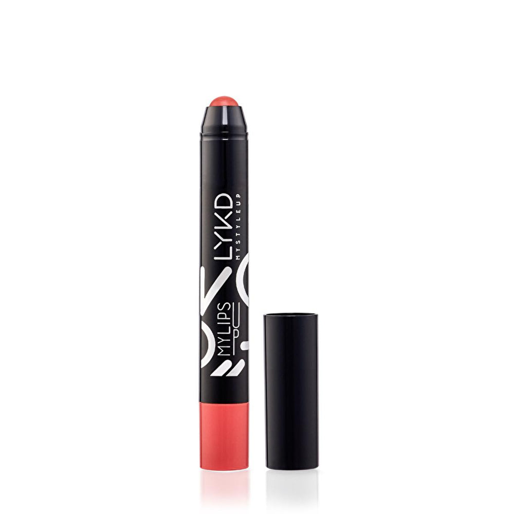 LYKD Chubby Lipstick 549 Peach Tart - Moisturizing Lipstick with 6 Vibrant Colors - Lipstick