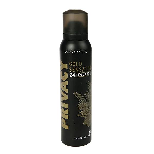 Privacy Deodorant Gold Sensation for Men - Long-Lasting Male Deodorant with Pleasant Fragrance Privacy Deodorant Gold Sensation for Men men's deodorant, privacy deodorant gold sensation, male personal care products, antiperspirant deodorant, long-lasting deodorant, personal hygiene for men, odor protection, pleasant fragrance, confidence booster, daily hygiene, outdoor activities