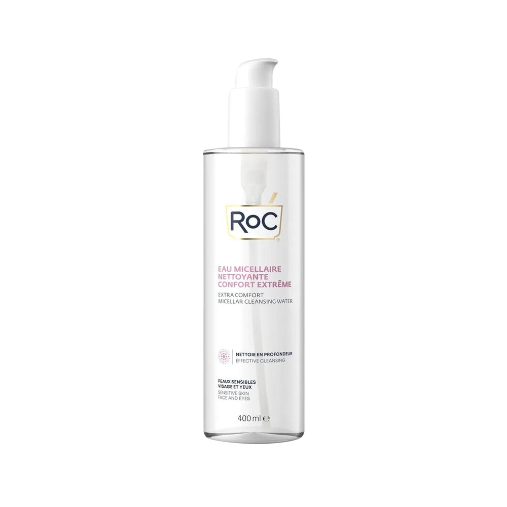 RoC Micellar Cleansing Water - Gentle Makeup Remover for Sensitive Skin, 400ml RoC Micellar Cleansing Water - Gentle Makeup Remover micellar water, cleansing water, makeup remover, gentle skincare, RoC skincare, sensitive skin products, skincare routine, micellar cleansing technology, effective makeup removal, gentle on skin