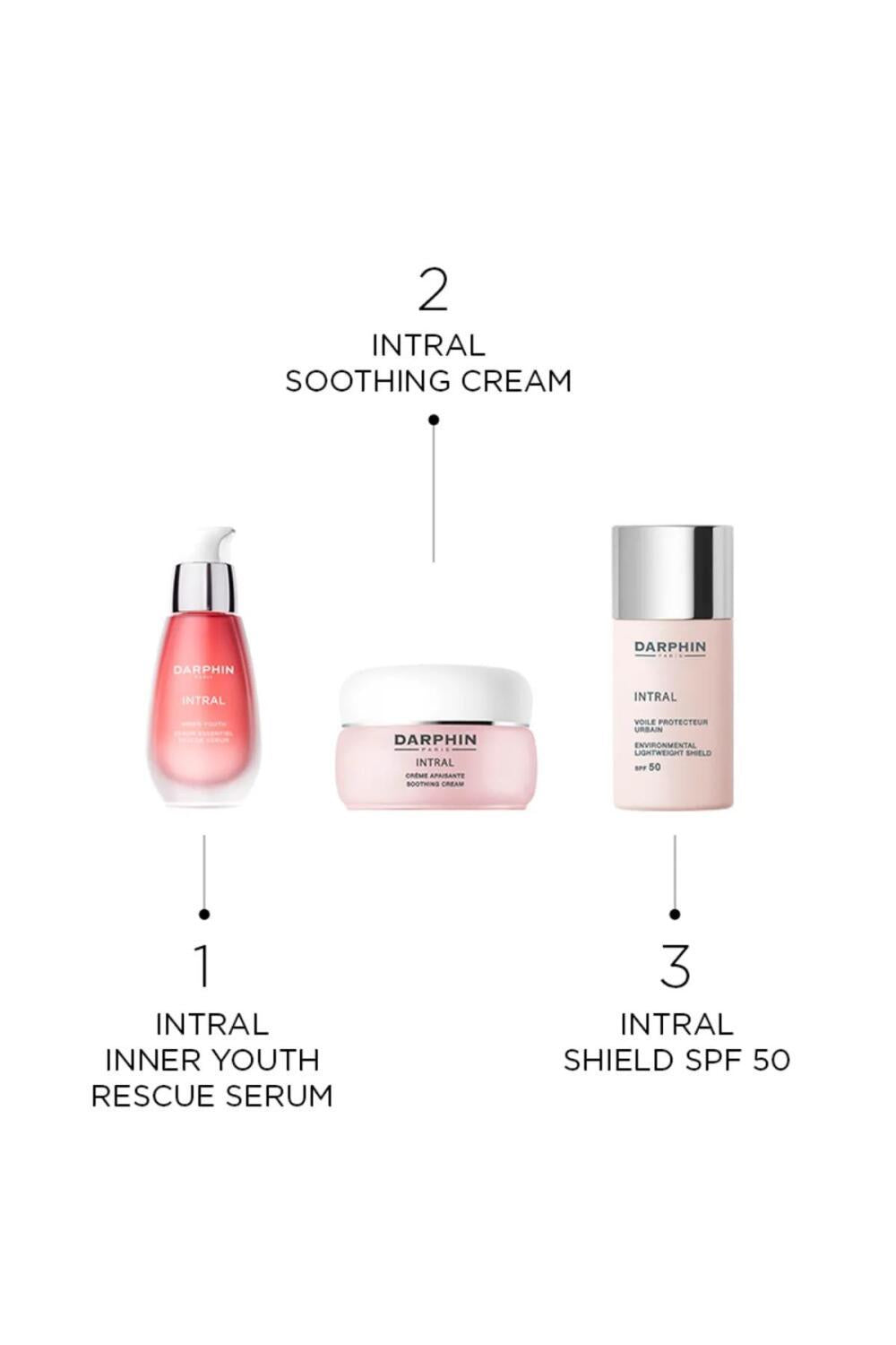 Darphin Intral Environmental Lightweight Shield SPF50 30ml - Sensitive Skin Moisturizer with Mineral Sun Protection Darphin Intral SPF50 Moisturizer - Mineral Sun Protection Sensitive skin moisturizer, SPF 50 sunscreen, Lightweight facial cream, Darphin Intral, Mineral sun protection, Sensitive skin care, Daily moisturizer, Broad-spectrum sun protection, Hydrating cream, Non-irritating formula, Natural ingredients, Skin barrier repair