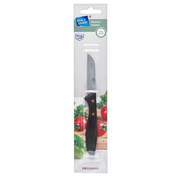 Flink & Sauber Extra Sharp Stainless Steel Kitchen Knife - Multi-Purpose Cooking Knife for Effortless Food Prep Flink & Sauber Knife: Extra Sharp Stainless Steel Kitchen Knife stainless steel kitchen knife, extra sharp knife, kitchen knife set, dishwasher safe knife, multi-purpose kitchen knife, food preparation knife, cooking knife, steel kitchen knife, sharp kitchen knife, kitchen knife, stainless steel knife, sharp knife, cooking, food prep, home cook, chef, gifts for cooks, kitchen tools, versatile knif