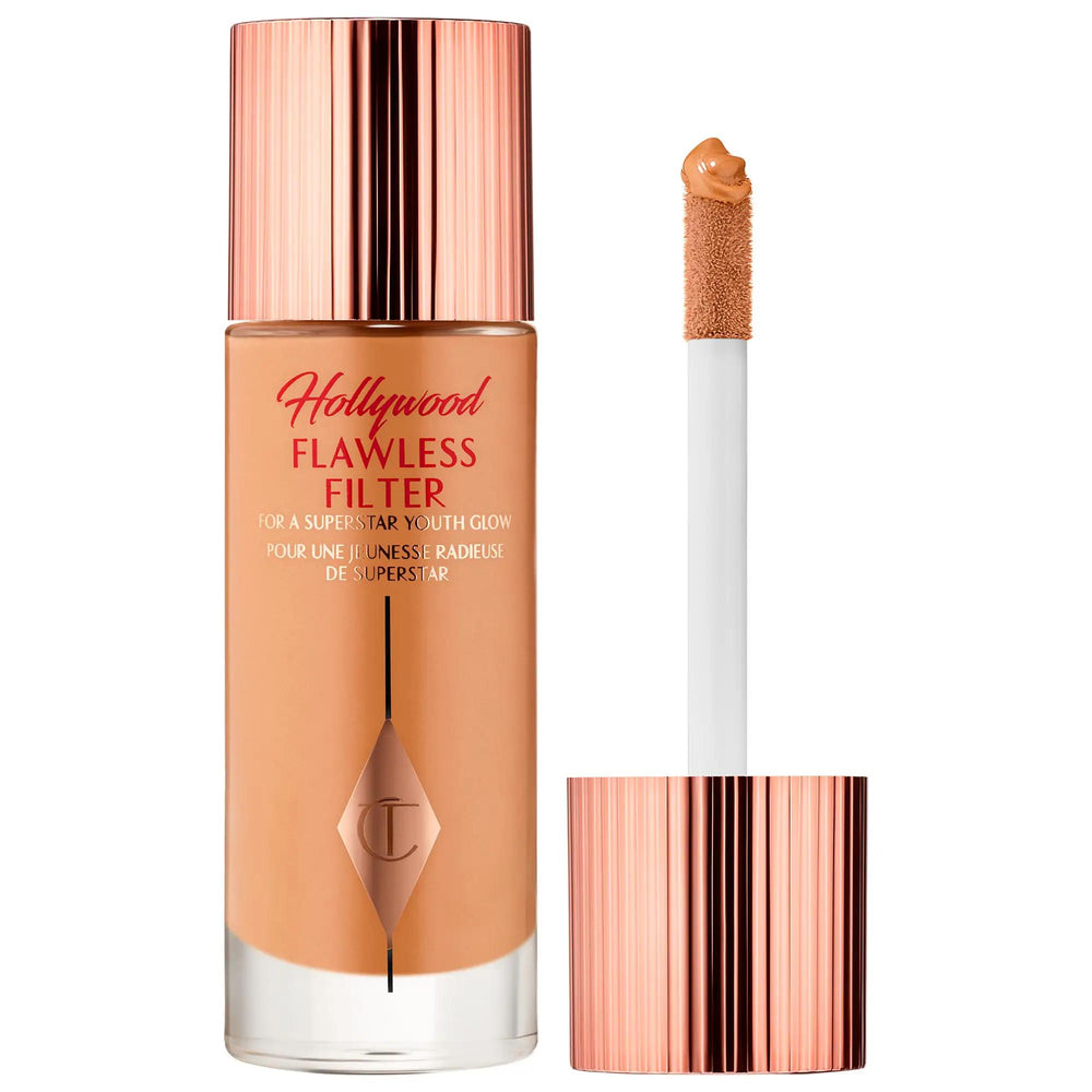 Charlotte Tilbury Hollywood Flawless Filter: Radiant Complexion Booster, Blur Imperfections & Illuminate Skin - Get the Ultimate Glow! Charlotte Tilbury Flawless Filter: Radiant Glow & Blur Imperfections complexion booster, glow filter, radiant makeup, illuminating makeup, blurring primer, Charlotte Tilbury Flawless Filter, hydrating highlighter, cruelty-free makeup, paraben-free makeup, makeup, face makeup, highlighter, radiant complexion, youthful skin, versatile makeup, lightweight formula, moisturizing 