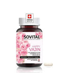 Sovital Happy Vajin: Cranberry Probiotic Capsules for Women's Vaginal & UTI Health - Support Vaginal Flora, Prevent UTIs, & Boost Immunity Sovital Happy Vajin: Cranberry Probiotic for UTI & Vaginal Health vaginal health supplement, cranberry probiotic capsules, UTI prevention supplement, probiotic supplement for women, inulin probiotic, Sovital Happy Vajin, women's health supplements, vaginal flora support, women's health, vaginal health, UTI prevention, probiotics, cranberry extract, inulin, vitamin C, die