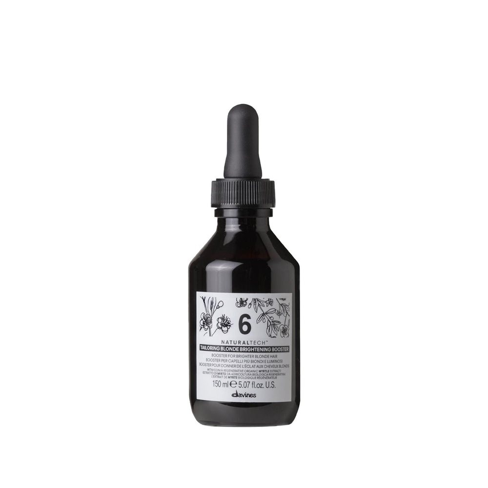 Davines NaturalTech Tailoring Booster 6 Blonde Brightening - Natural Hair Care for Blonde Hair Enhancement Davines NaturalTech Blonde Brightening Hair Care blonde hair brightening, natural hair care, Davines NaturalTech, hair booster, blonde hair enhancement, hair care products, natural ingredients, blonde hair care, hair brightening products