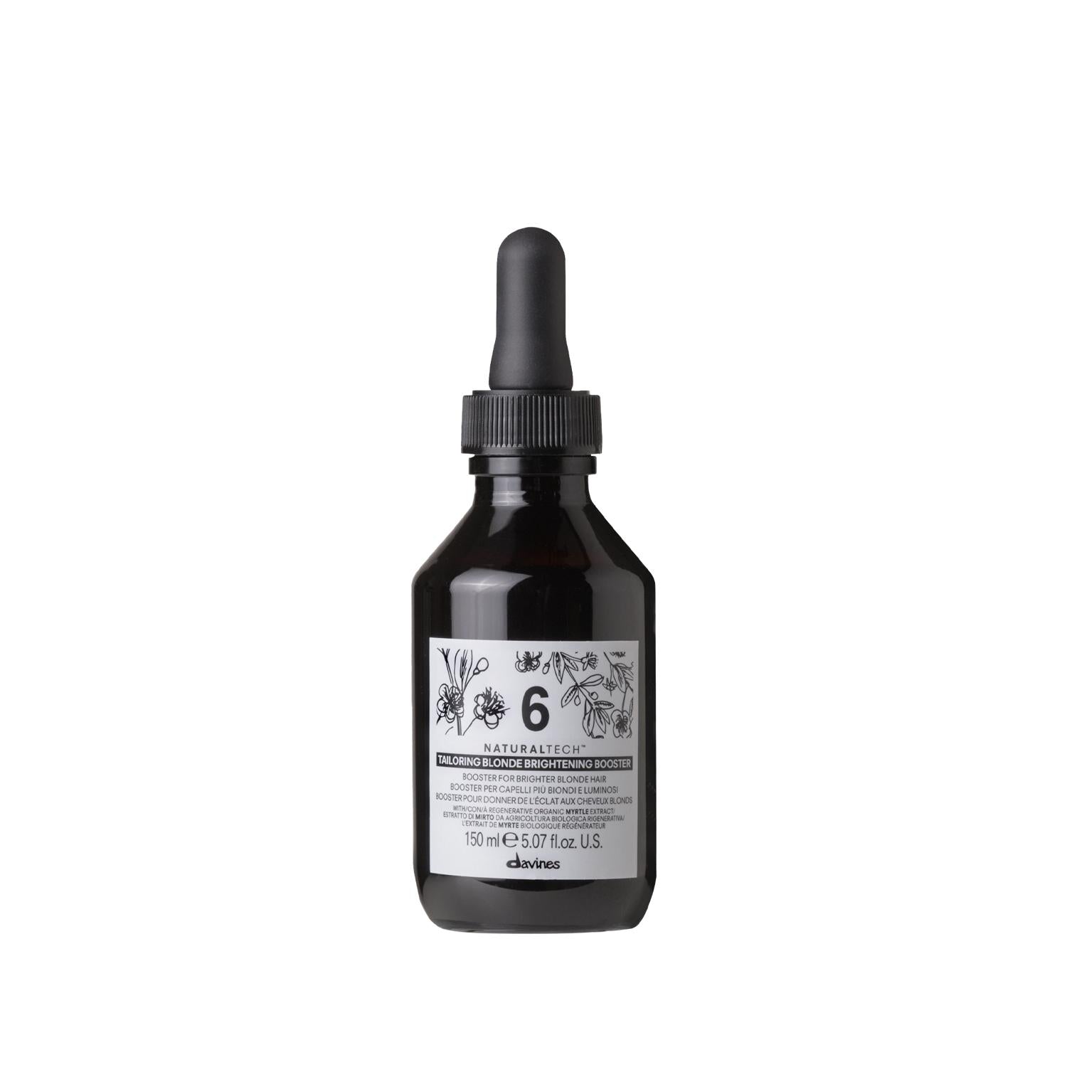 Davines NaturalTech Tailoring Booster 6 Blonde Brightening - Natural Hair Care for Blonde Hair Enhancement Davines NaturalTech Blonde Brightening Hair Care blonde hair brightening, natural hair care, Davines NaturalTech, hair booster, blonde hair enhancement, hair care products, natural ingredients, blonde hair care, hair brightening products