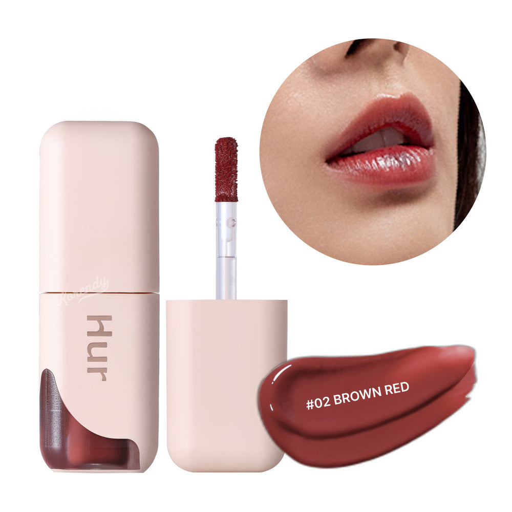 House of Hur Glowy Ampoule Tint Vitamin & Honey Gloss 4.5g #02 Brown Red