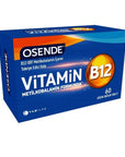 Osende Methylcobalamin B12: Fast-Absorbing Sublingual Tablets for Energy - 60 Orally Dissolving Strawberry Mint Tablets - image 4