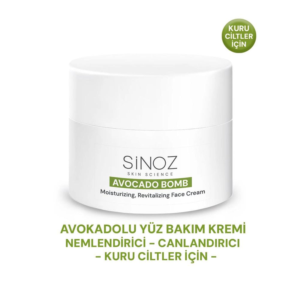 Sinoz Avocado Bomb Hydrating & Revitalizing Face Cream 50 ml
