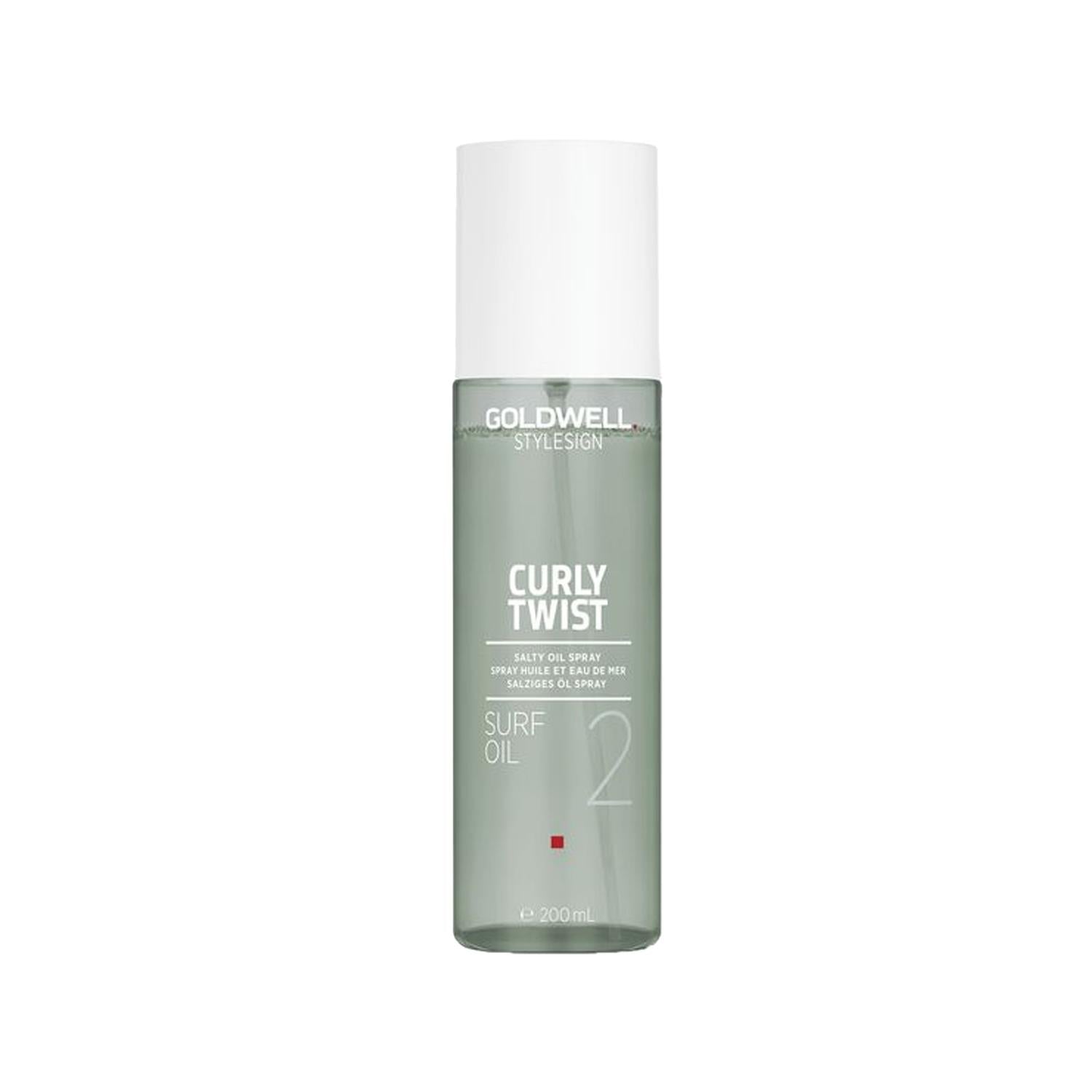 Goldwell Curl Twist Surf Oil 2 Sea Salt Spray for Curly Hair - 6.76 fl oz Goldwell Curl Twist Surf Oil 2 Sea Salt Spray - 6.76 fl oz Goldwell Curl Twist Surf Oil 2, Sea Salt Spray, Curly Hair Styling, Hair Texturizer, Curly Hair Care, Hair Volume Enhancer, Natural Hair Products, Styling Spray, Texturizing Spray, Hair Care, Goldwell Hair Products