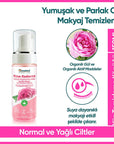 Himalaya Rose Radiance Micellar Facial Cleansing Foam: Natural & Gentle Makeup Remover for Radiant, Healthy-Looking Skin Himalaya Rose Micellar Foam: Gentle Cleanser for Radiant Skin micellar cleansing foam, rose extract face wash, natural face cleanser, makeup remover for oily skin, gentle facial cleanser, radiance boosting cleanser, organic rose skincare, water resistant makeup remover, facial cleansing foam for normal skin, Himalaya cleanser, micellar foam, rose face wash, natural cleanser, oily skin mak