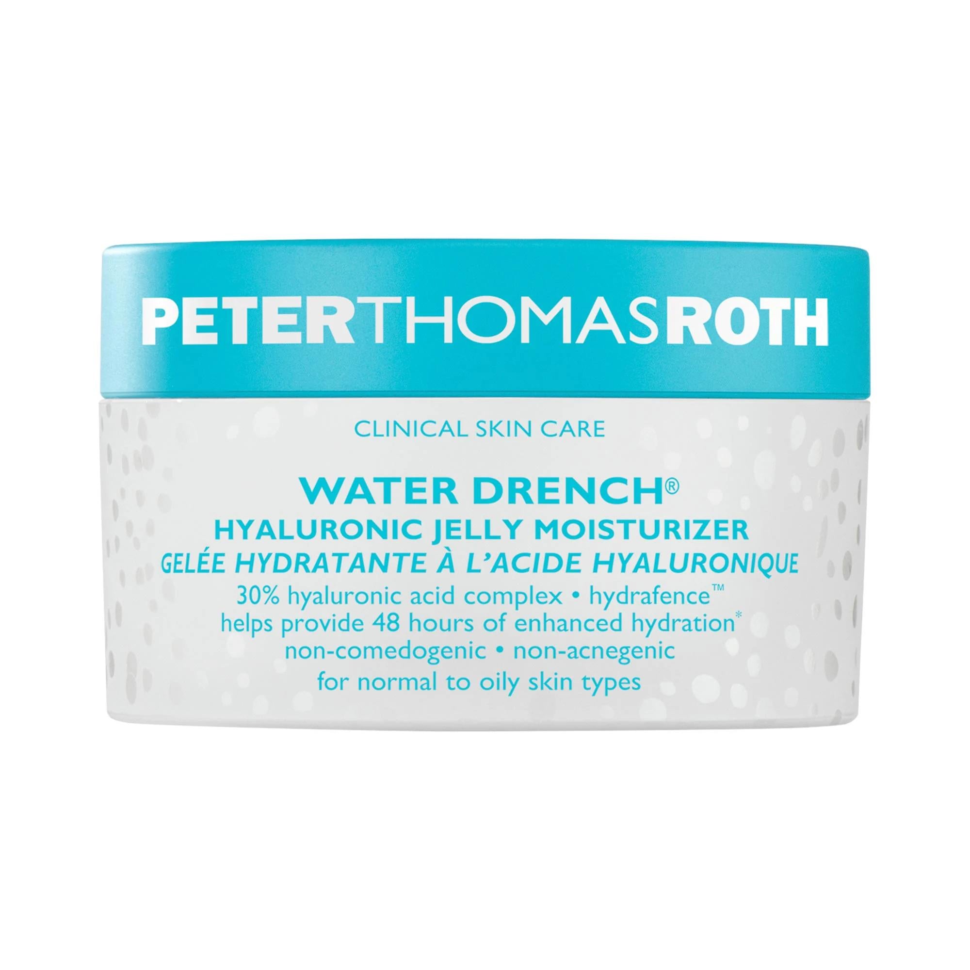 Water Drench Hyaluronic Jelly Moisturizer - Lightweight, Non-Comedogenic, 48Hr Hydration for Normal to Oily Skin Hyaluronic Jelly Moisturizer for Oily Skin - 48Hr Hydration Hyaluronic Acid Moisturizer, Lightweight Gel Moisturizer, Non-comedogenic Skincare, Fragrance-free Skincare, Hydrating Serum for Oily Skin, Normal Skin, Combination Skin, Oily Skin, Skincare for Pores, Dryness, Oiliness, Sensitive Skin Solutions, Long-Lasting Hydration, Matte Finish Moisturizer, Gel Moisturizer, Hyaluronic Acid Complex, 