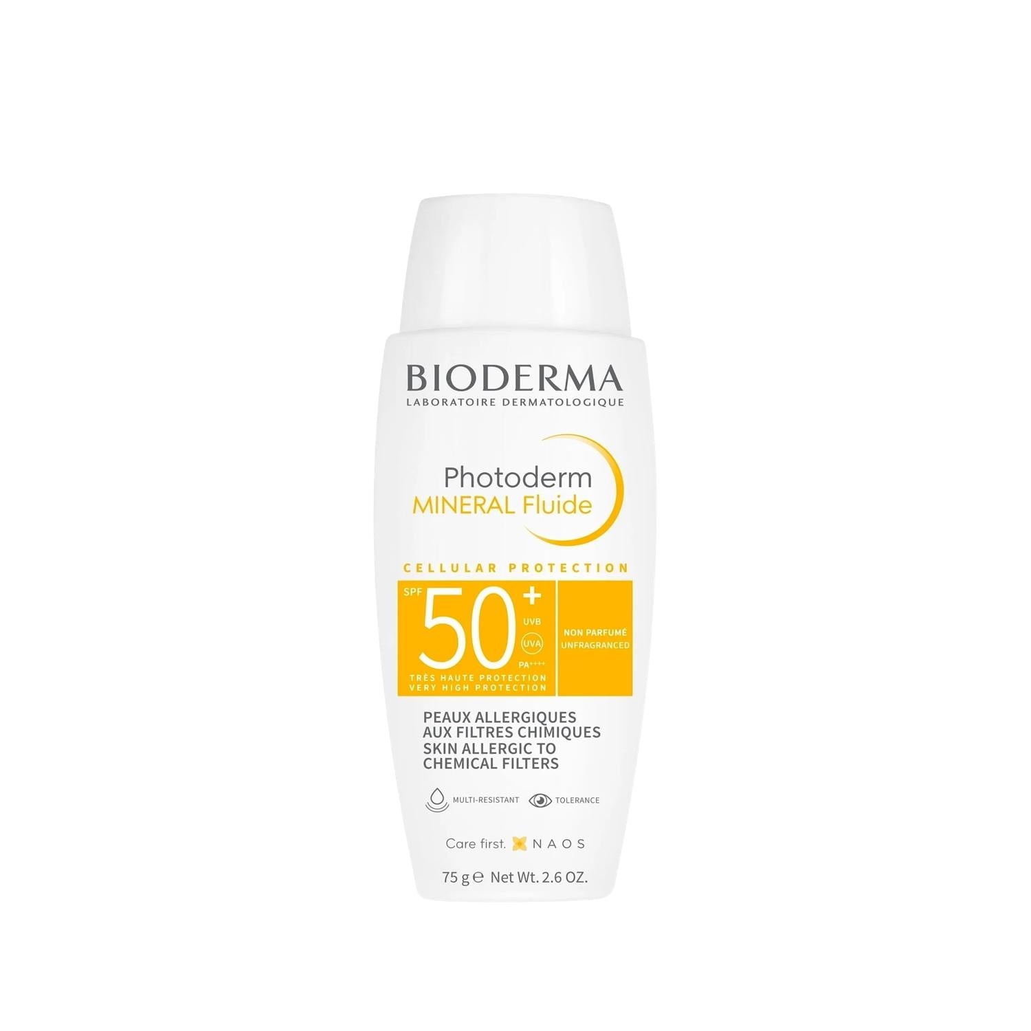 Bioderma Photoderm Mineral Fluid SPF 50+ Sunscreen Lotion for Sensitive Skin - Mineral Sunscreen, High Protection, Lightweight Bioderma Photoderm Mineral Fluid SPF 50+ Sunscreen Lotion mineral sunscreen, SPF 50+ sunscreen, sensitive skin sun protection, Bioderma Photoderm, mineral fluid lotion, sun care, skincare, dermatologist recommended, sensitive skin care, sun protection lotion, lightweight sunscreen, daily sun protection