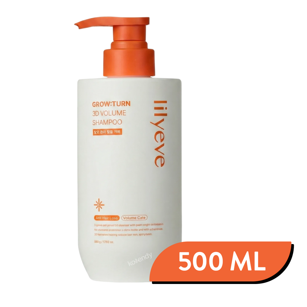 Lilyeve Grow:Turn 3D Volume Shampoo Volumizing Peptide Formula 500 ML