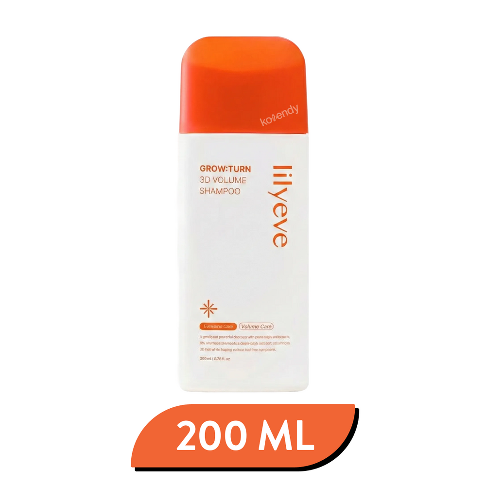 Lilyeve Grow:Turn 3D Volume Shampoo with Peptides 200 ml