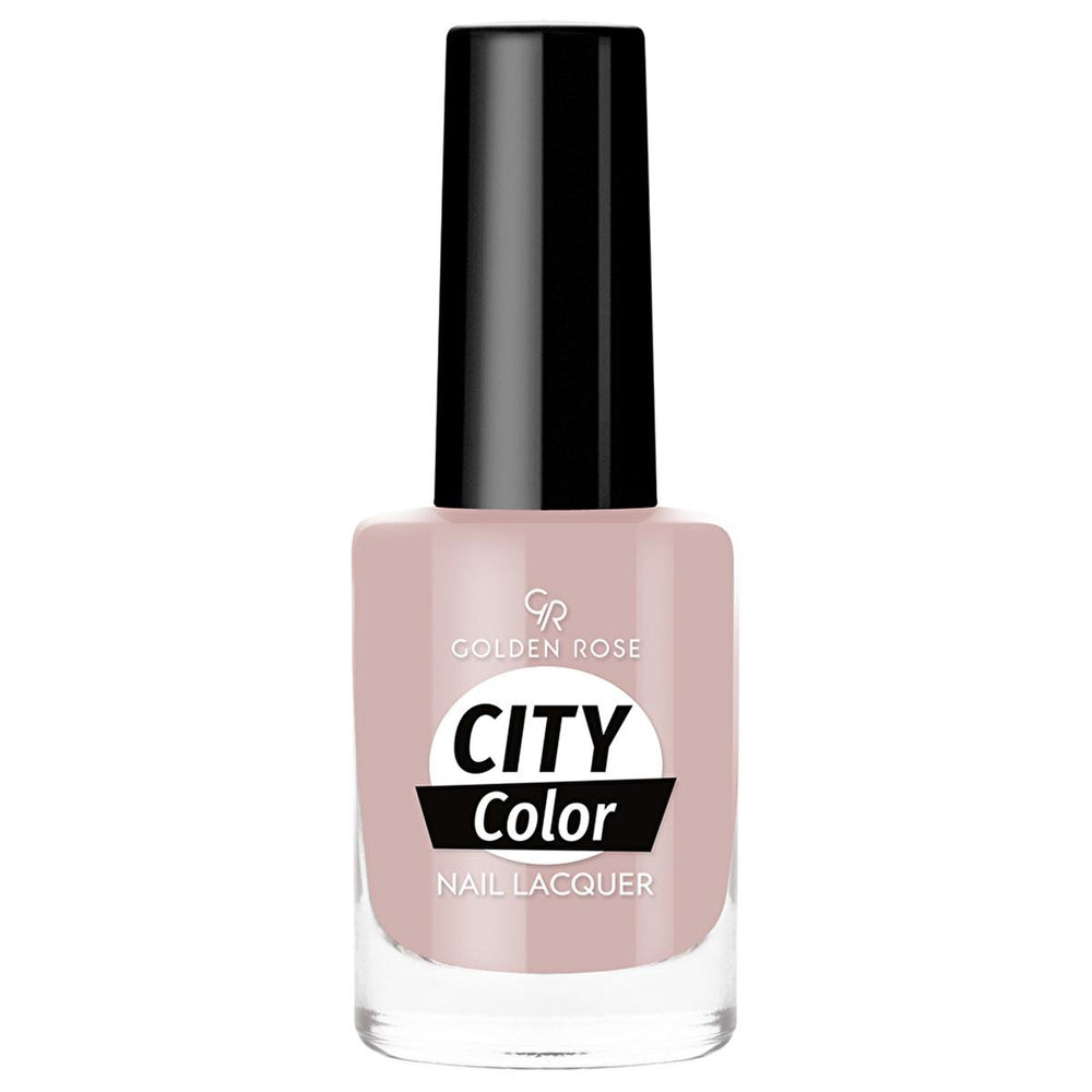 Golden Rose City Color Nail Lacquer - Long-Lasting Nail Polish with Rich Color Options - Nail Polish