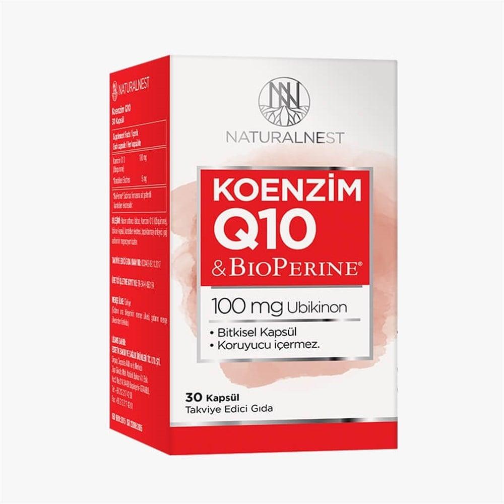 naturalnest coenzyme q10 100 mg capsules, bottle of naturalnest coenzyme q10 NaturalNest Coenzyme Q10 - 100 mg | 30 Capsules NaturalNest Coenzyme Q10 100 mg Capsules - 30 Counts naturalnest, coenzyme-q10, dietary-supplement, energy-support, health, adult-supplement, capsules, nutritional, wellness, ai-generated