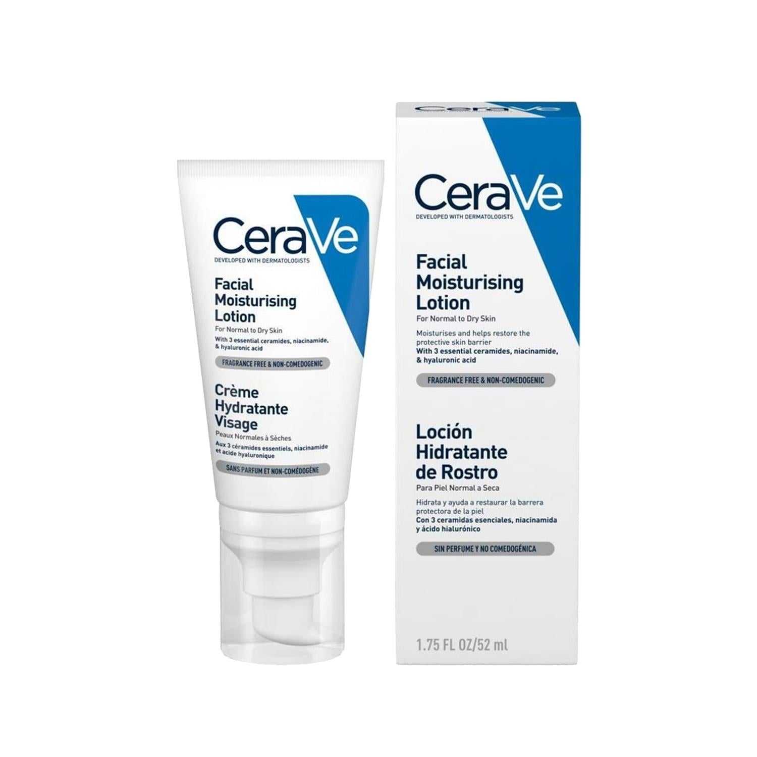 CeraVe Facial Moisturizer | Hydrating Face Cream for Dry, Sensitive Skin | Fragrance Free - Restores Skin Barrier &amp; Provides Lasting Hydration CeraVe Facial Moisturizer - Hydrate Dry, Sensitive Skin CeraVe moisturizer, facial moisturizer, dry skin cream, sensitive skin moisturizer, fragrance free moisturizer, CeraVe facial cream, hydrating face cream, moisturizer, face cream, dry skin, sensitive skin, fragrance-free, hydrating, skincare, facial care, dermatologist recommended, daily skincare, women&#39;s skinca