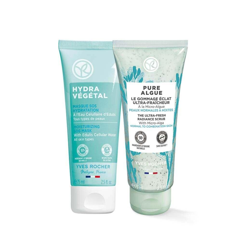 The Body Shop Skincare Set for Dry Skin - Hydrating Mask and Exfoliating Peeling for Weekly Routine The Body Shop Skincare Set for Dry Skin - Hydrate & Exfoliate skincare set for dry skin, hydrating mask, exfoliating peeling, weekly skincare routine, normal to dry skin care, skincare products, dry skin solutions, hydration and exfoliation, The Body Shop products