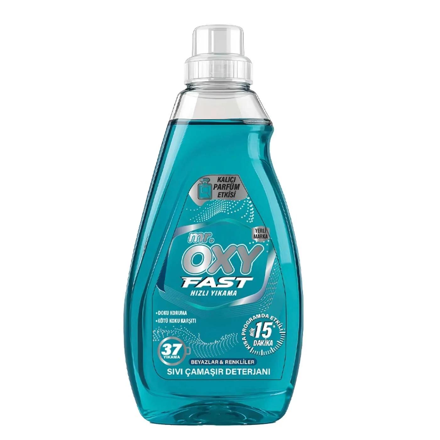 Mr Oxy Fast Liquid Laundry Detergent Whites &amp; Colors 1480 ml