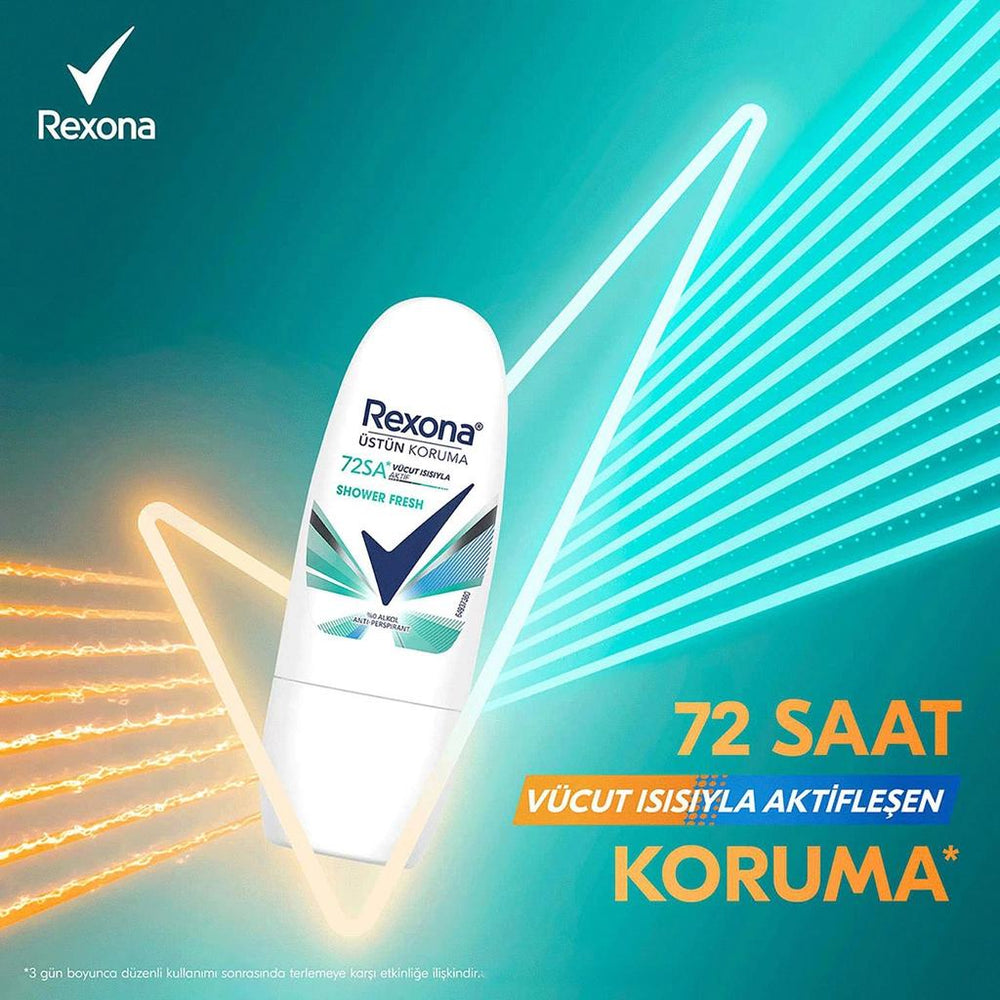 Rexona Shower Fresh Maximum Protection Mini Roll-On 20 ml x 2