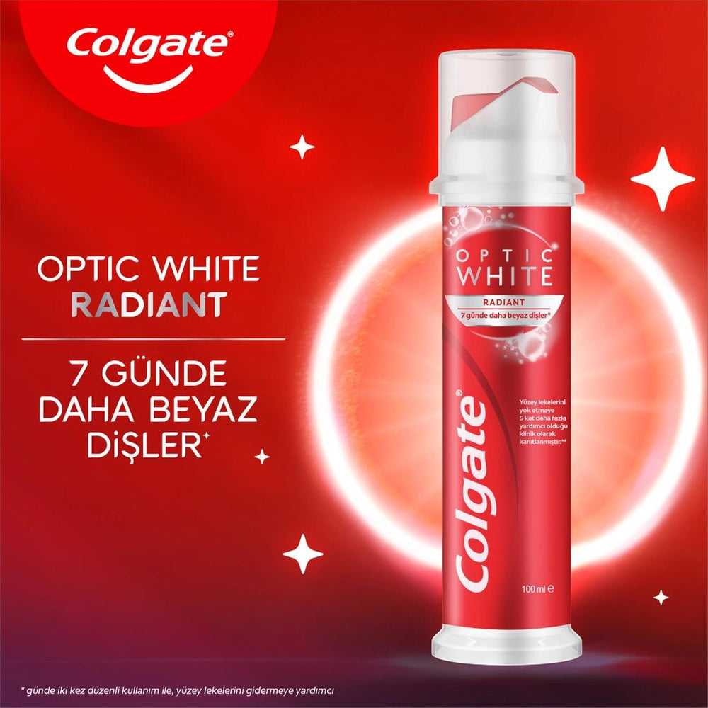 Colgate Optic White Radiant Whitening Toothpaste 100 ml