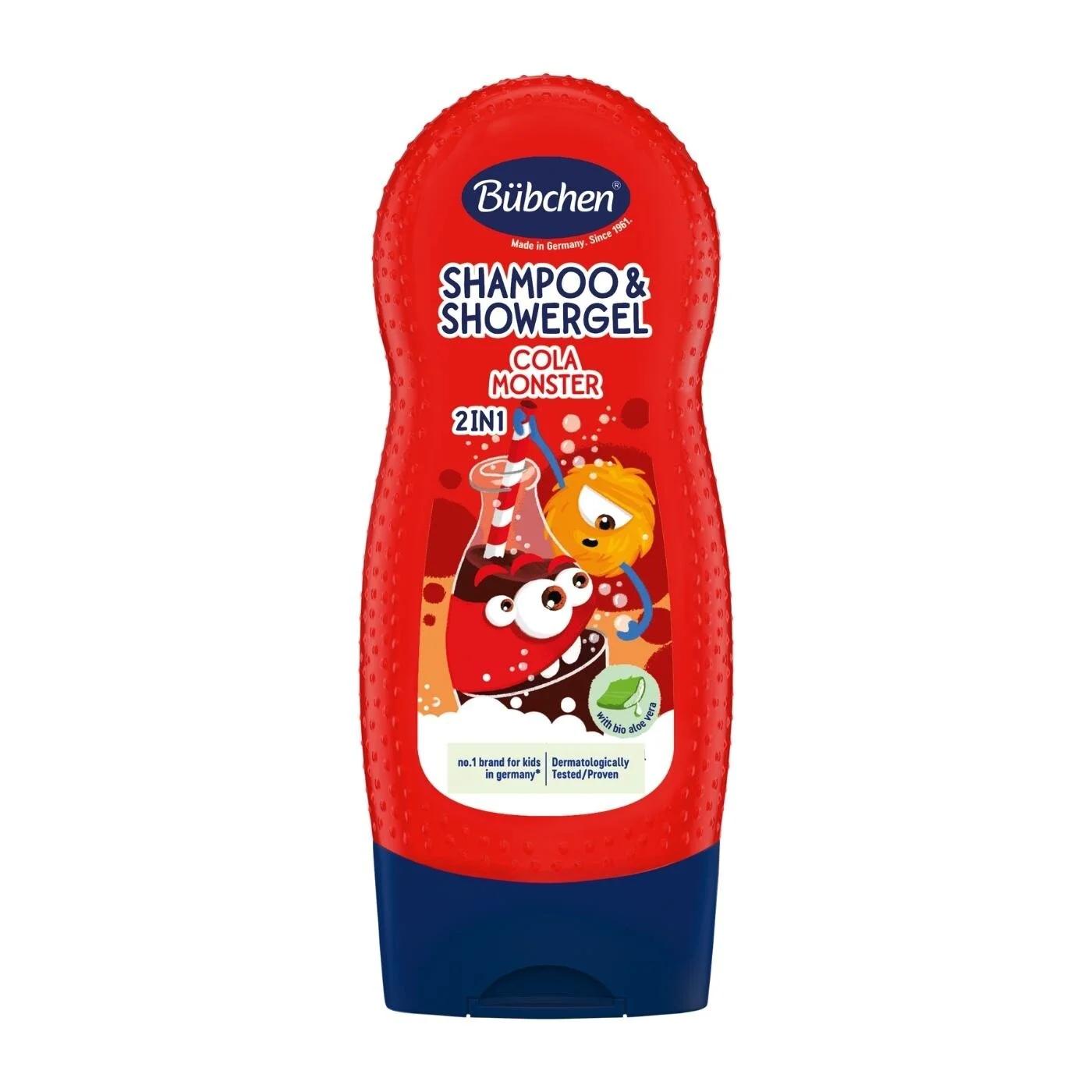 Bubchen Cola Monster Kids Shampoo &amp; Shower Gel 230 ml