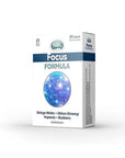 NBL Focus Formula Cognitive Support Supplement - Enhances Mental Clarity & Focus with Ginkgo Biloba, Gotu Kola & Siberian Ginseng - 30 Tablets